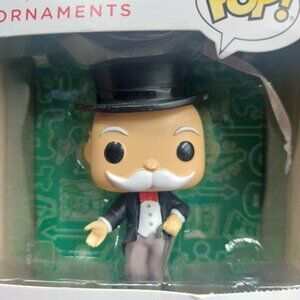 NIB 2022 Mr. Monopoly Funko Pop! Christmas Ornament Exclusive Walmart Hallmark